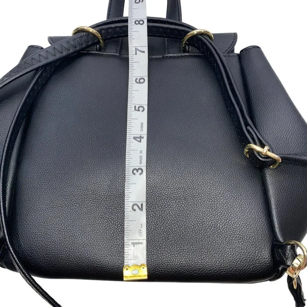 Taomicmic Mini Backpack Purse, Convertible Daypack Crossbody Bags Faux Leather